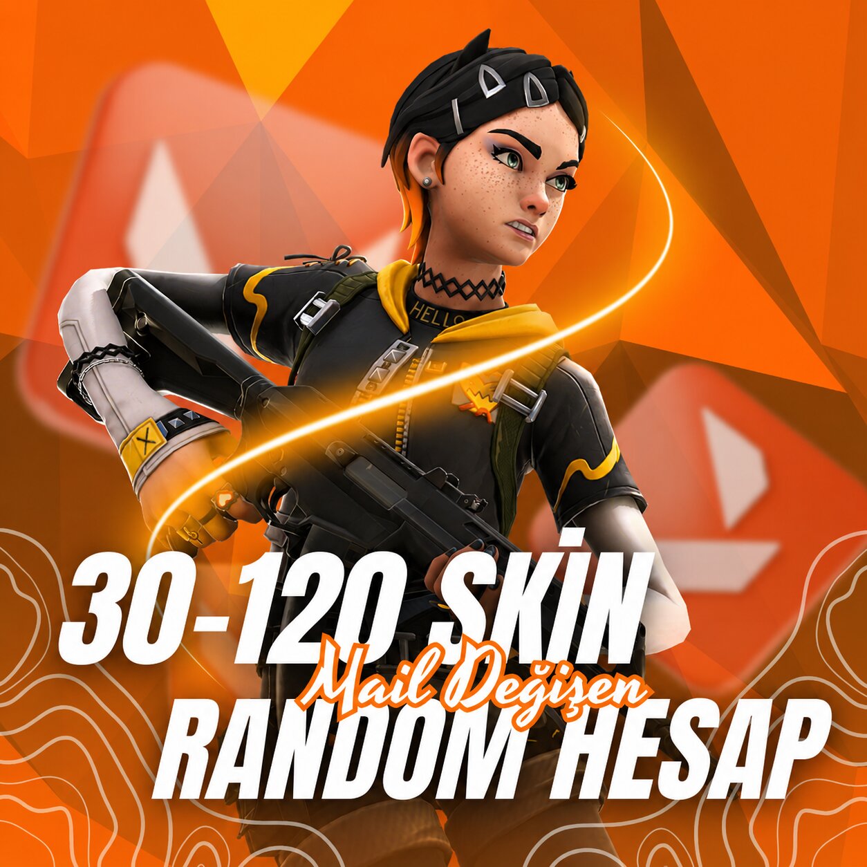 Valorant 30-120 Mail Değişen Random Hesap