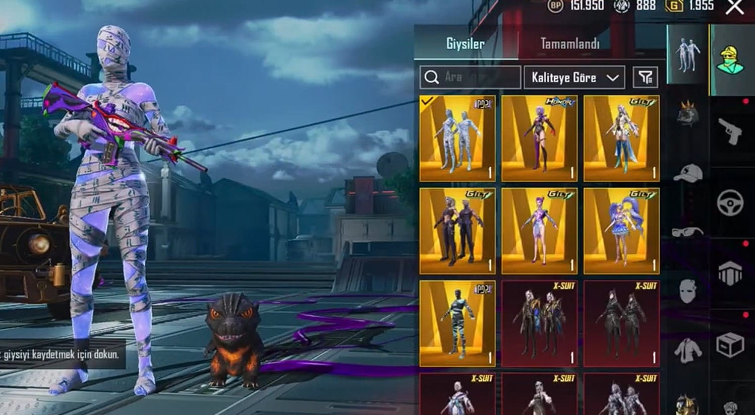 Çok Acil borcdan oturu satilik pubg mobile car
