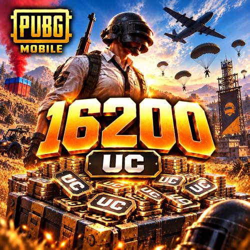 Pubg Mobile 16200 UC (TR-Global) - ( Sürpriz Paket )